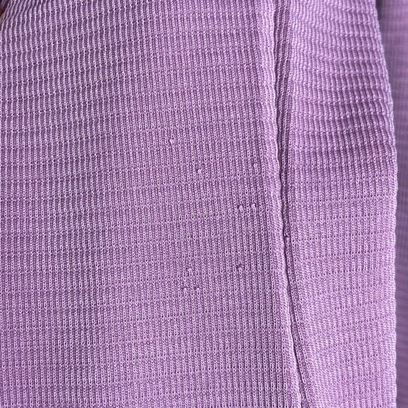 Segments Long Sleeve Ribbed T-Shirt In Purple Women's Size Large - Picture 3 of 8